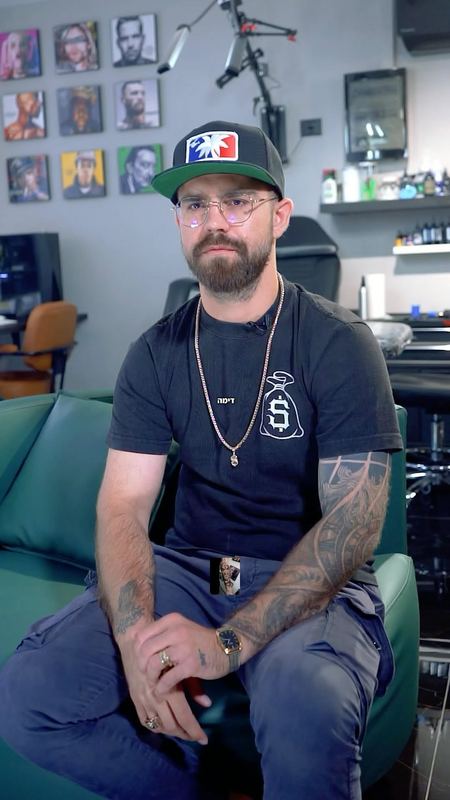 Inside the DMTcollective tattoo studio in Karmiel